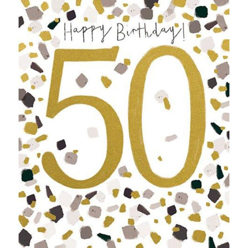 Picture of HAPPY BIRTHDAY 50 CARD